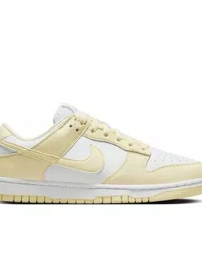 Nike Dunk Low in Yellow and White